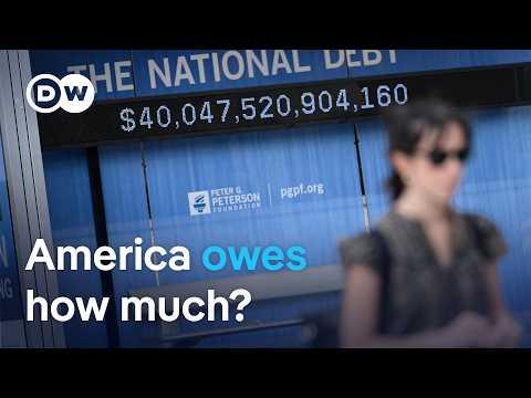 Can the US afford its $40 trillion debt? | DW News